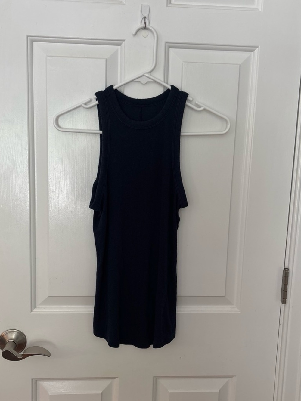 American Eagle Outfitters Black Ribbed Mini Dress